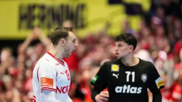 Rozhodující nástup Dánska v utkání ME házenkářů proti Německu