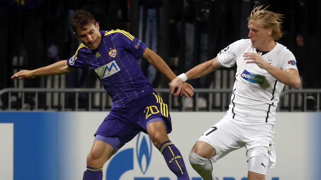 Utkání NK Maribor - Viktoria Plzeň