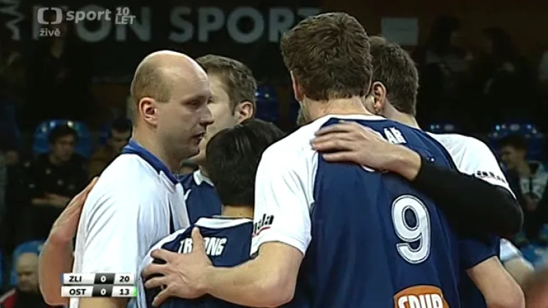 Sestřih volejbalu Zlín - Ostrava