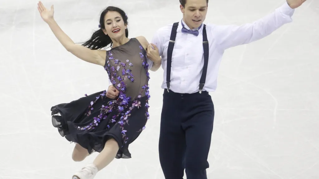 Cortney Mansourová a Michal Češka