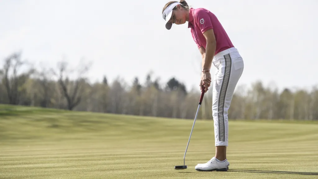 Golfistka Klára Spilková