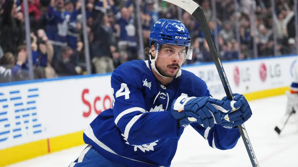 Kanonýr Toronta Maple Leafs Auston Matthews
