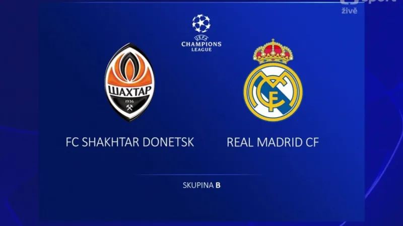 Sestřih utkání Šachtar - Real Madrid