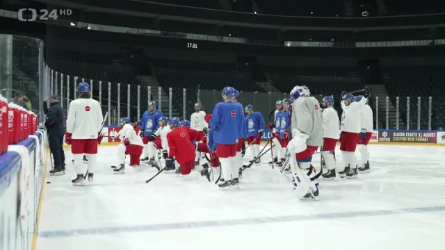 Češi vyzkoušeli led v Tampere a připomněli si bronzovou radost