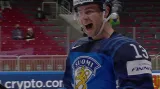 Gól v utkání Finsko – Kanada: Ruohomaa - 1:0 (9. min.)