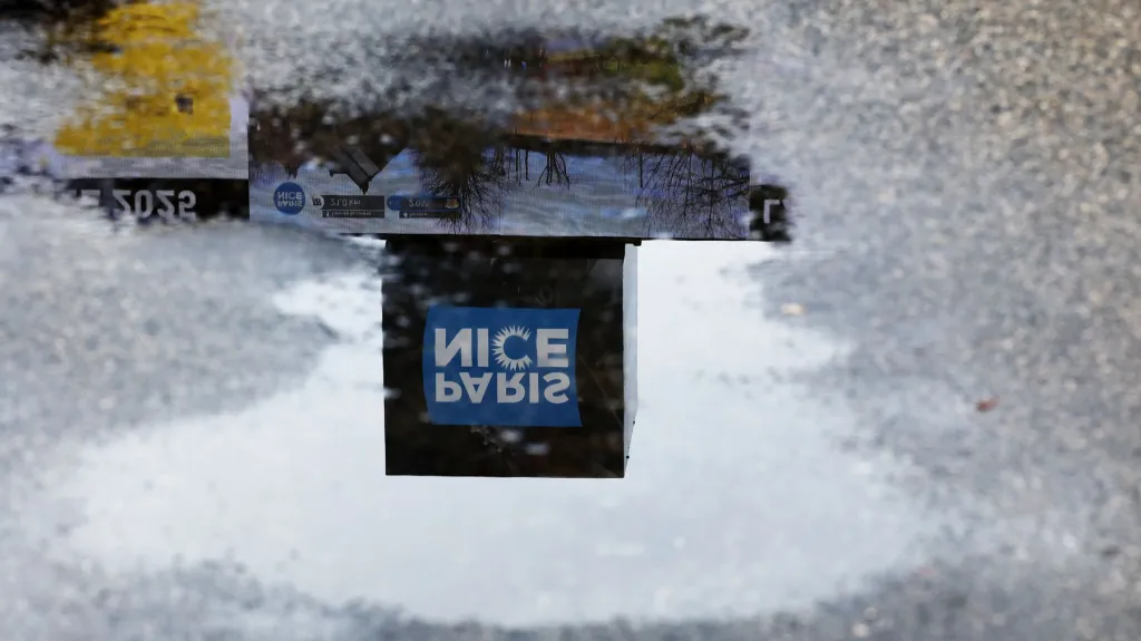 Sníh ve čtvrté etapě Paříž–Nice