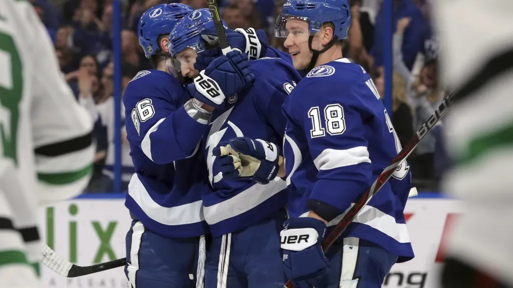 Radost hráčů Tampy Bay