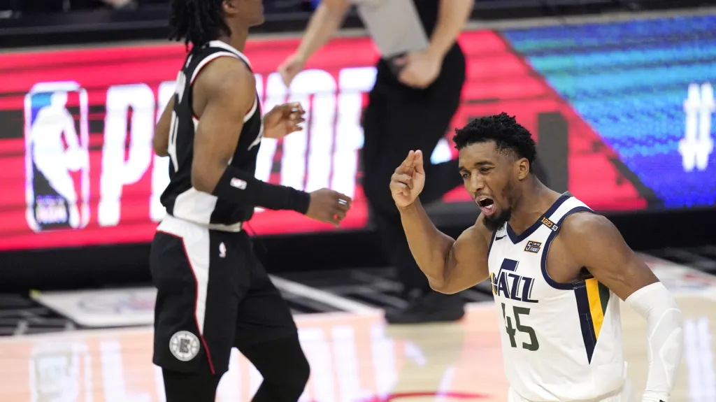 Utkání LA Clippers - Utah