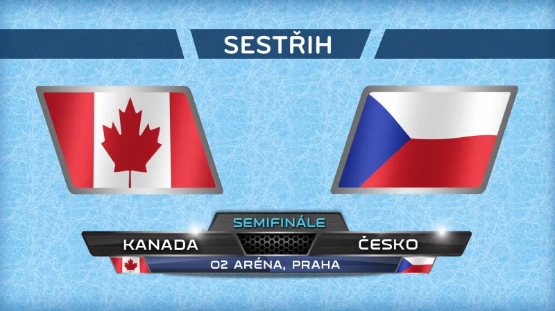 Sestřih utkání Kanada - Česko