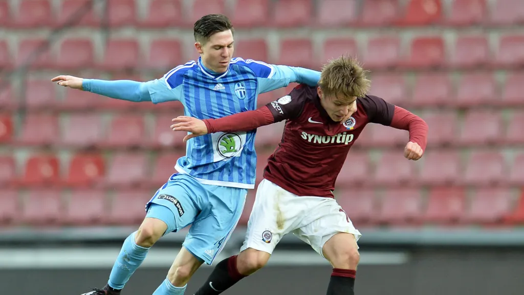 Tomáš Přikryl v utkání se Spartou