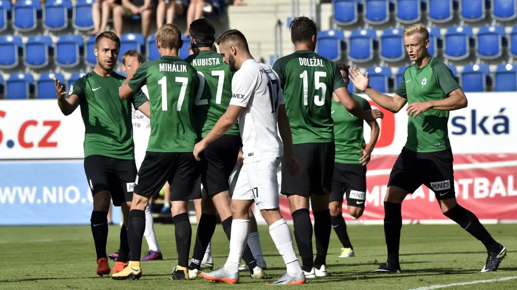 Radost fotbalistů Jablonce