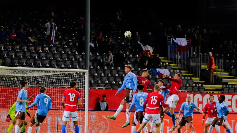 Fotbalisté do 21 let v utkání v Belgii
