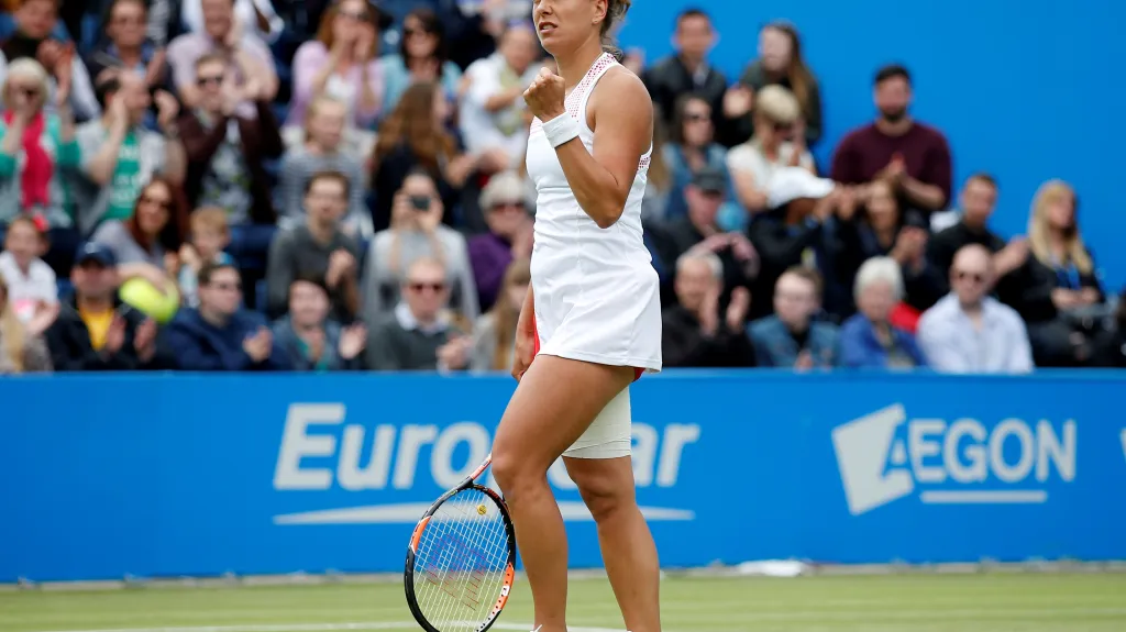 Strýcová slaví postup do finále turnaje WTA v Birminghamu