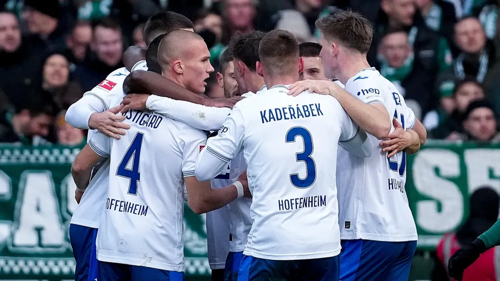 Hoffenheim vyhrál na hřišti Brém 3:1