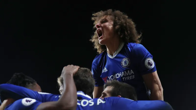 Radost Davida Luize a spoluhráčů z Chelsea
