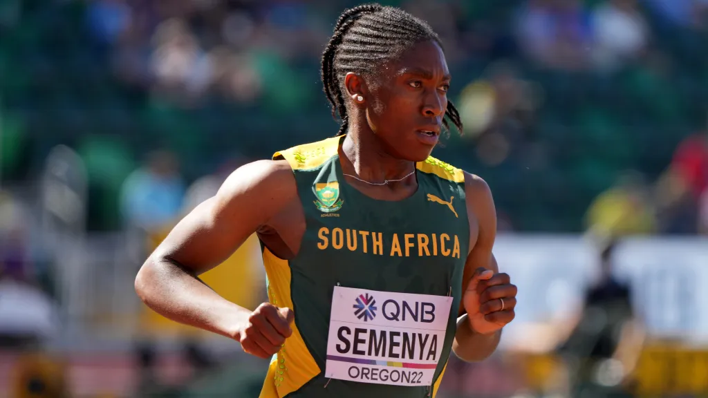 Jihoafrická běžkyně Caster Semenyaová