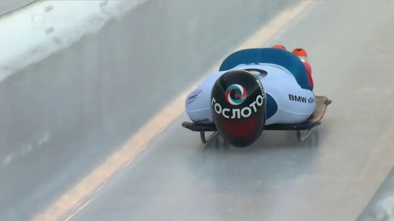 Vítězná jízda Treťjakova na SP v Königsee