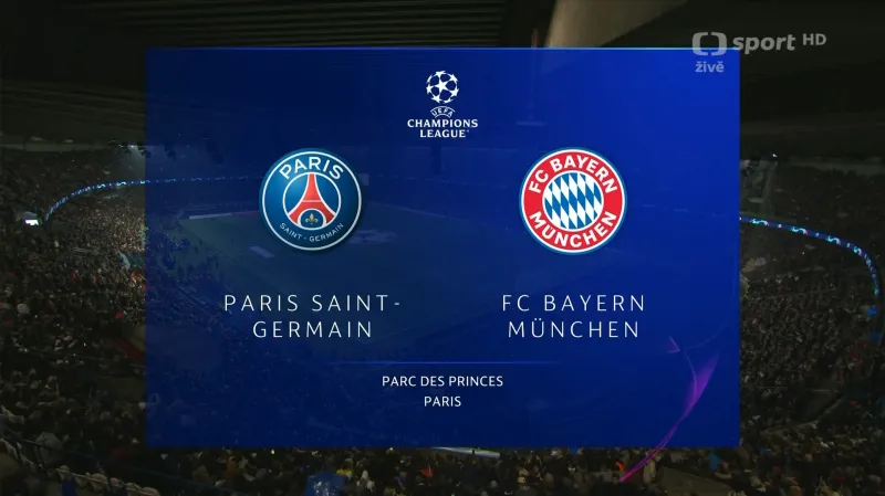Sestřih utkání PSG – Bayern Mnichov