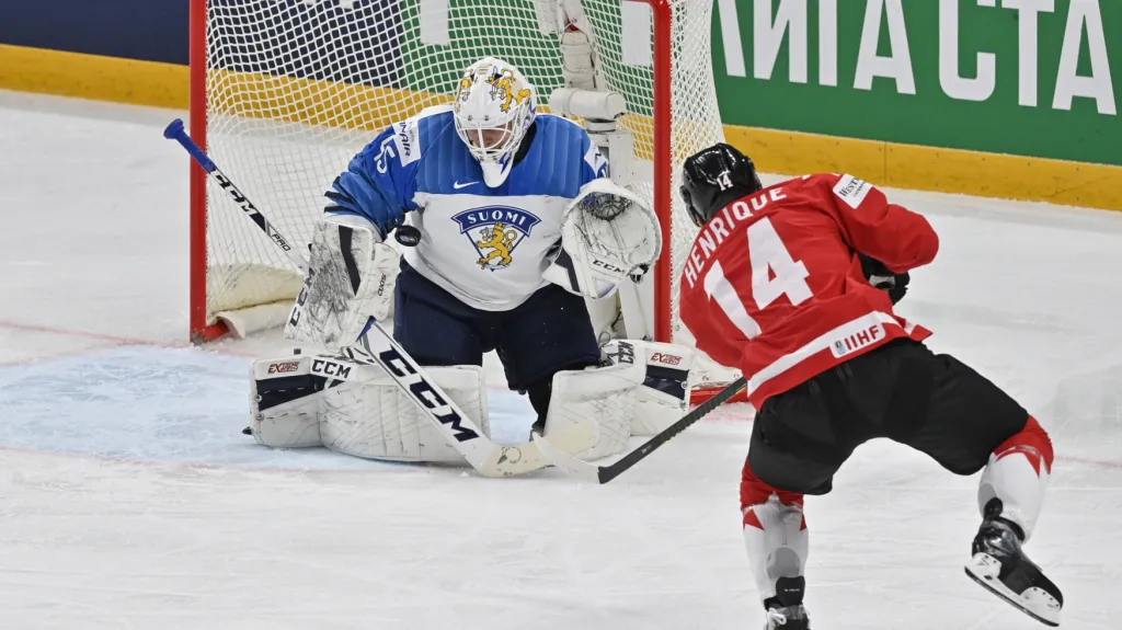 Utkání Kanada - Finsko