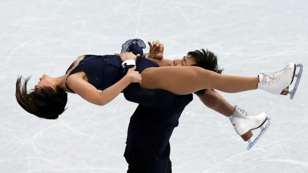 Čínská sportovní dvojice Suej Wen-ťing, Chan Cchung