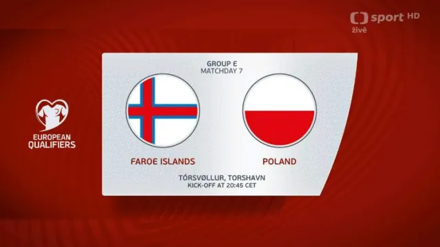 Sestřih utkání Faerské ostrovy – Polsko