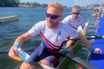 Dvojskif lehkých vah Miroslav Vraštil a Jiří Šimánek