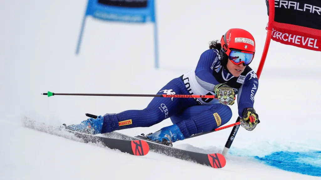 Italská slalomářka Federica Brignoneová