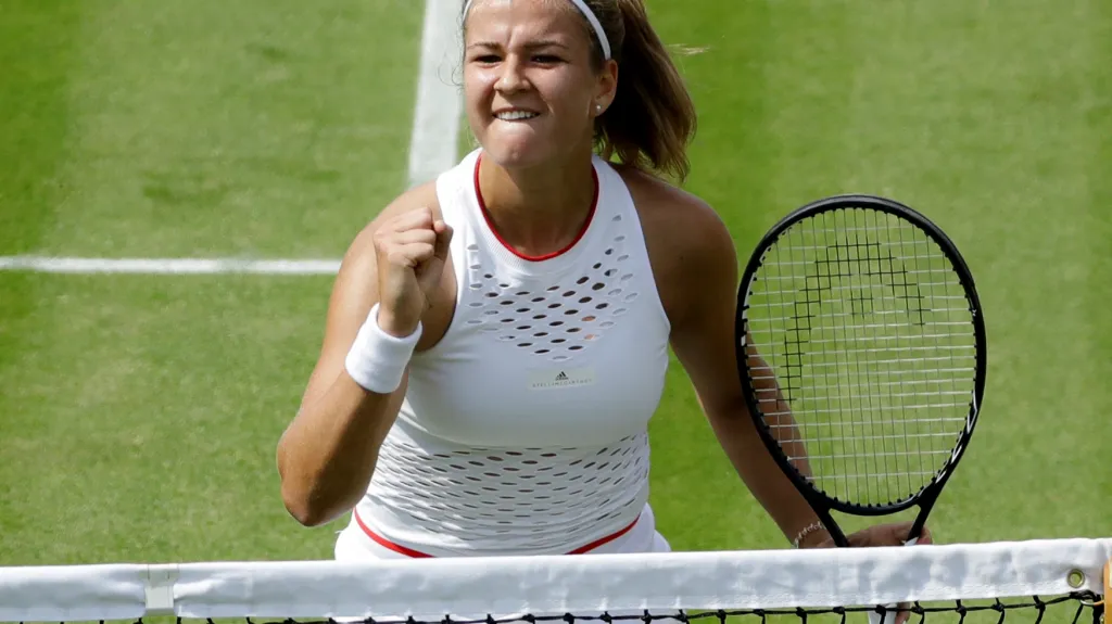 Karolína Muchová ve Wimbledonu