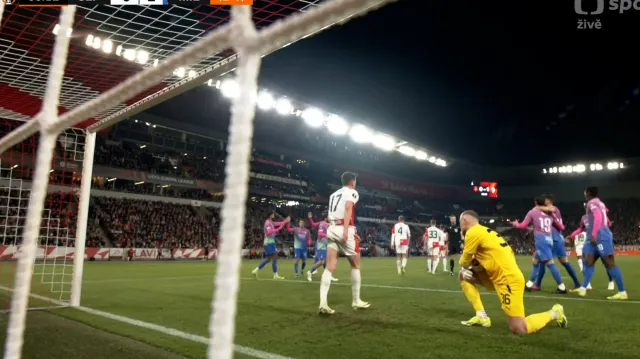 Gól v utkání Slavia Praha – AC Milán: Loftus-Cheek – 0:2 (36. min.)