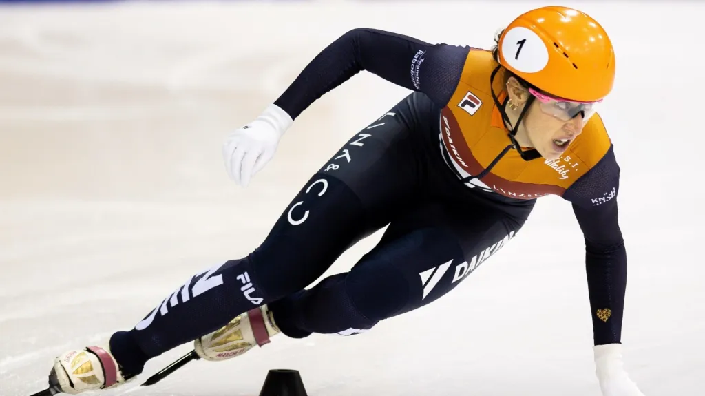 Mistryně světa v short tracku Suzanne Schultingová
