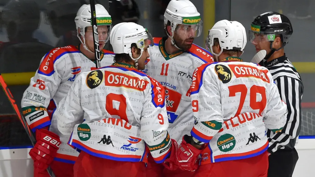 Radost hokejistů Poruby