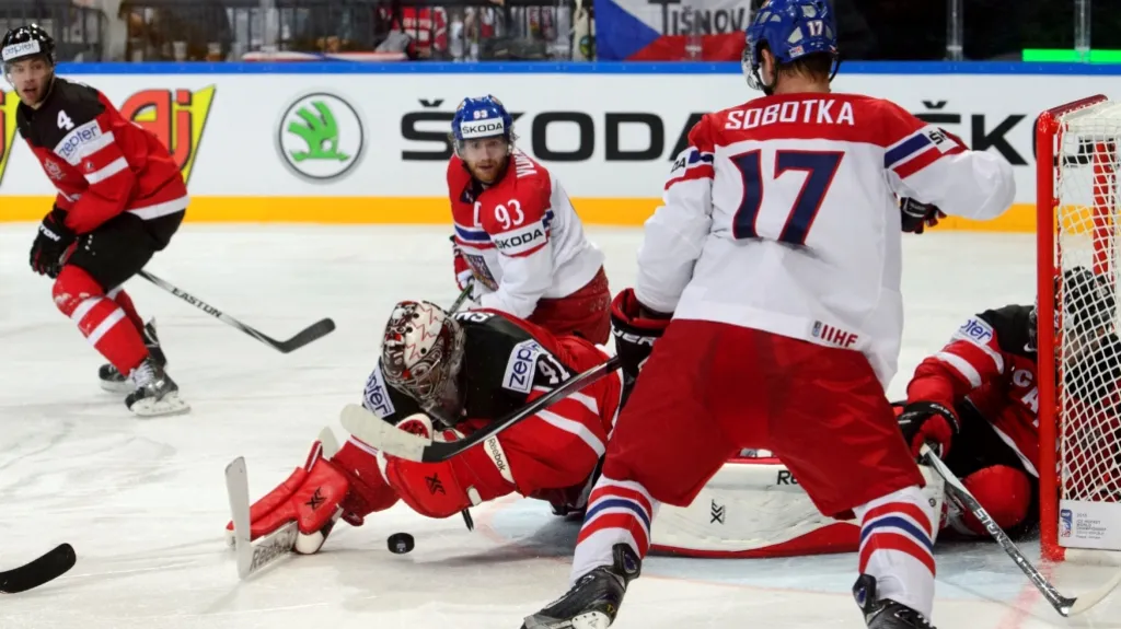 Utkání Kanada - Česko