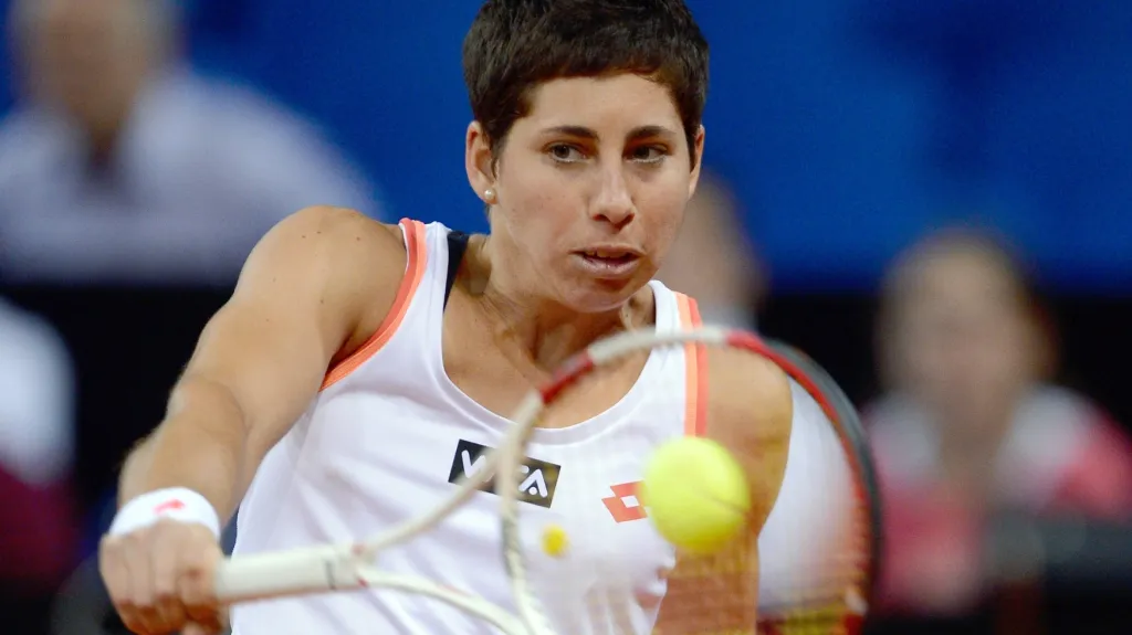 Španělská tenistka Carla Suárezová 