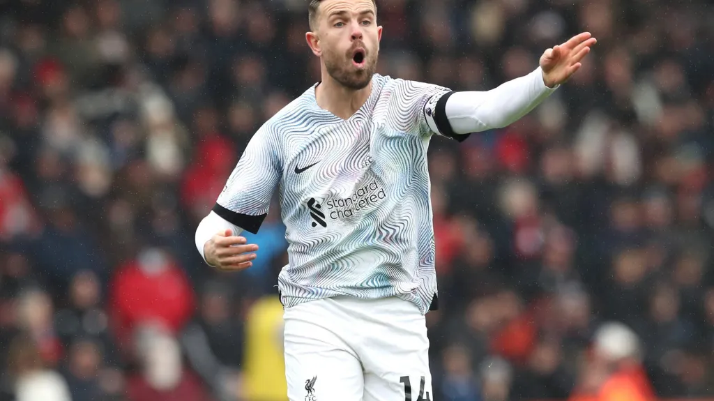 Liverpoolský Jordan Henderson