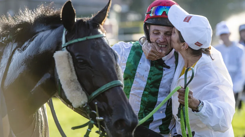 Pavla Váňová s Josefem Bartošem a Theophilem