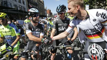 Contador, Cavendish, Froome a Greipel na startu Tour v Leedsu
