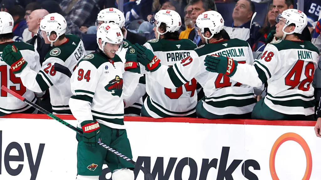 Jakub Lauko slaví gól