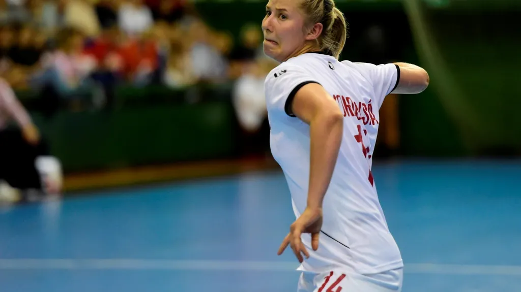 Spojka házenkářské reprezentace Kamila Kordovská