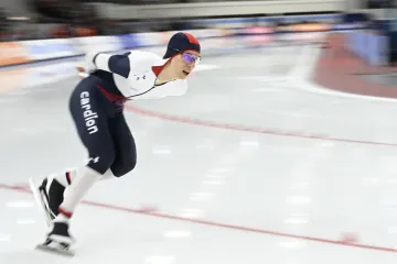 Metoděj Jílek při závodě v Salt Lake City