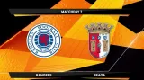 Sestřih utkání Glasgow Rangers - Braga