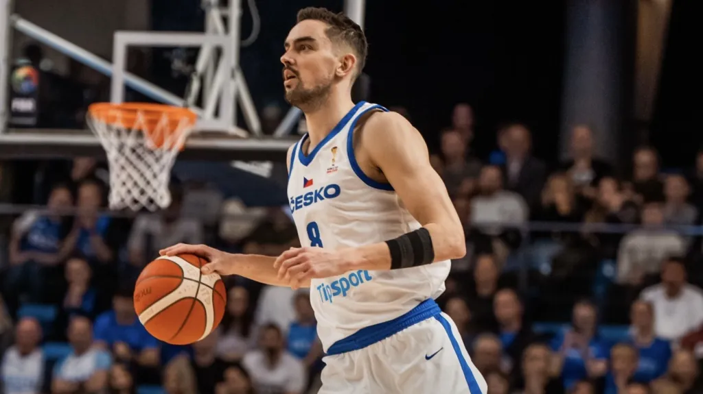 Tomáš Satoranský v reprezentačním dresu