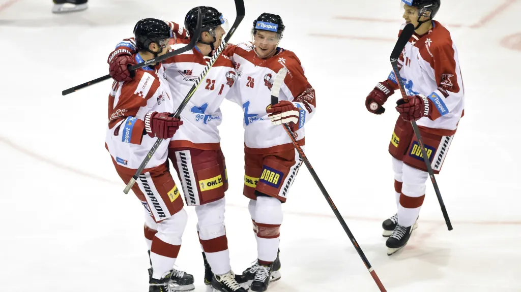 Radost olomouckých hokejistů