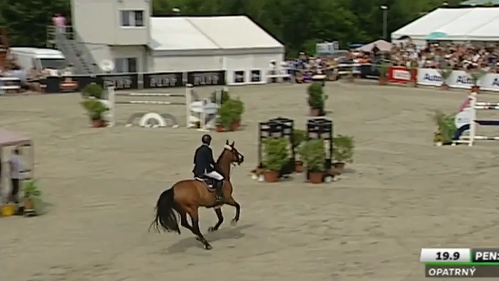 Světový pohár v Olomouci vyhrál jezdec Opatrný