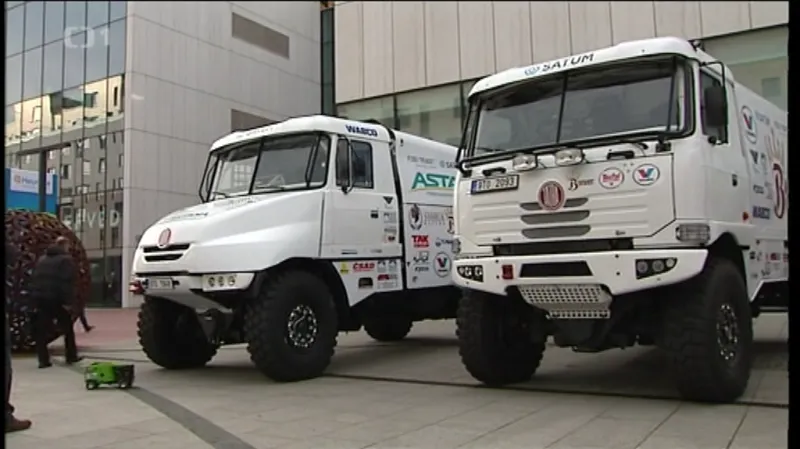 Český týmy představily speciály pro nadcházející Rallye Dakar