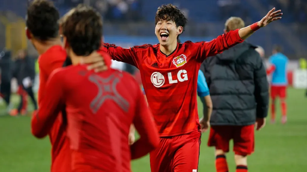 Jihokorejský fotbalista Son Hung-min 