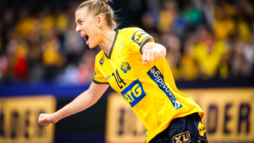 Švédská házenkářka Nathalie Hagmanová