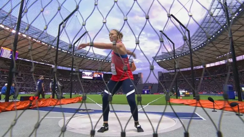 Nejdelší hod Staňkové ve finále disku žen s ohlasem