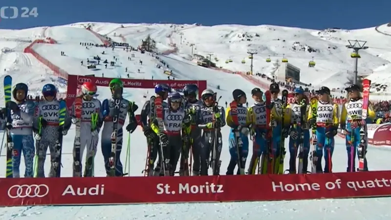 Čeští lyžaři vypadli na MS v soutěži družstev v osmifinále, titul slaví Francie