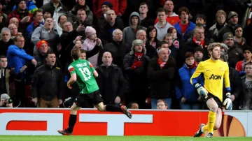 Utkání Man Utd - Bilbao