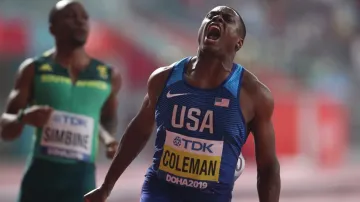 Finále běhu na 100 m